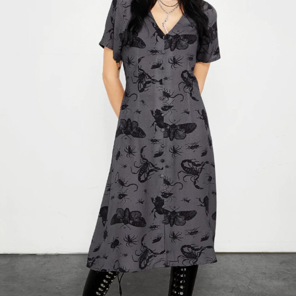 Disturbia Parasite Midi Dress Size 8 / Small